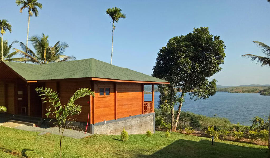 Waterfront Grandeur rooms at LakeRose Wayanad Resort.